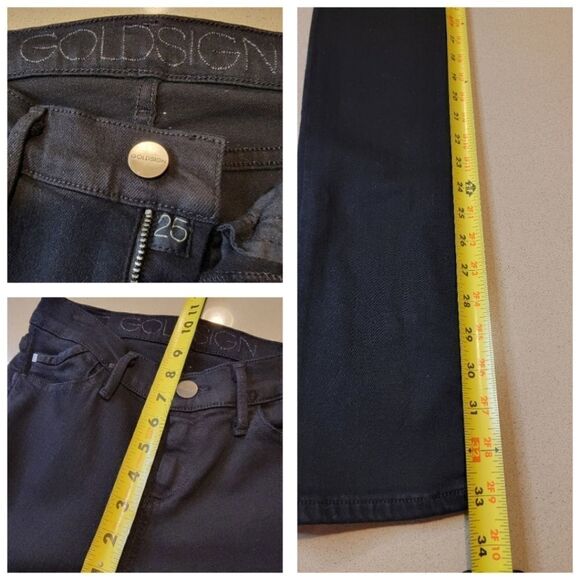 Goldsign The Black Misfit Jeans - Picture 10 of 13
